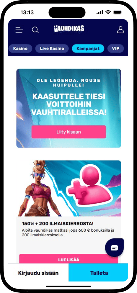 vauhdikas promotions